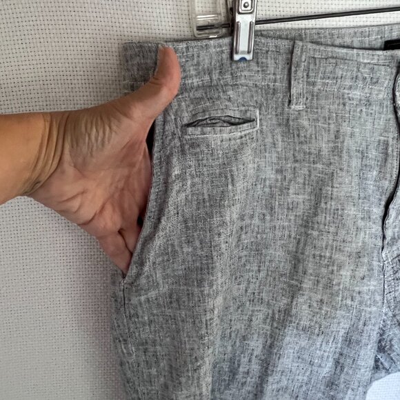 14th and Union Blue Linen Blend Chino Shorts Men's Size 34 Casual Preppy - Picture 5 of 9